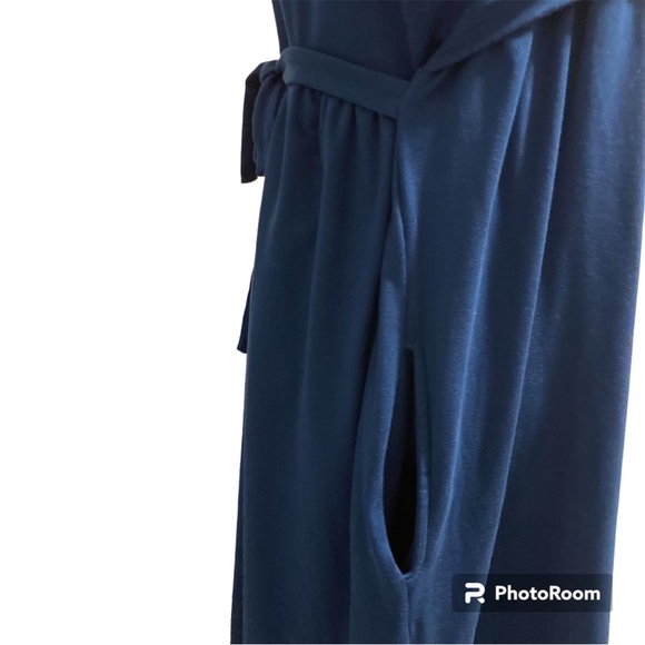 Samaya Maternity breastfeeding dress, Maxi dress, XL, Blue, India - Picture 5 of 6